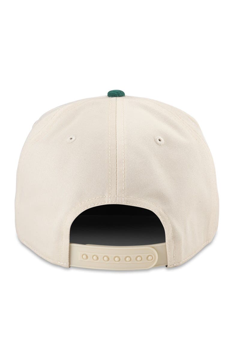 American Needle Men's American Needle Cream/Green Minnesota Wild Burnett Adjustable Hat, Alternate, color, Cream