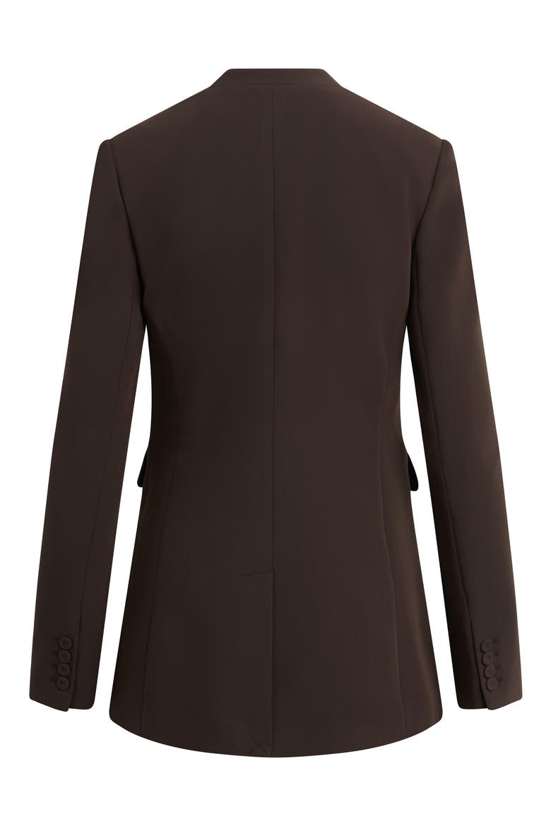 The Celeste Double Breasted Blazer, Alternate, color, ESPRESSO