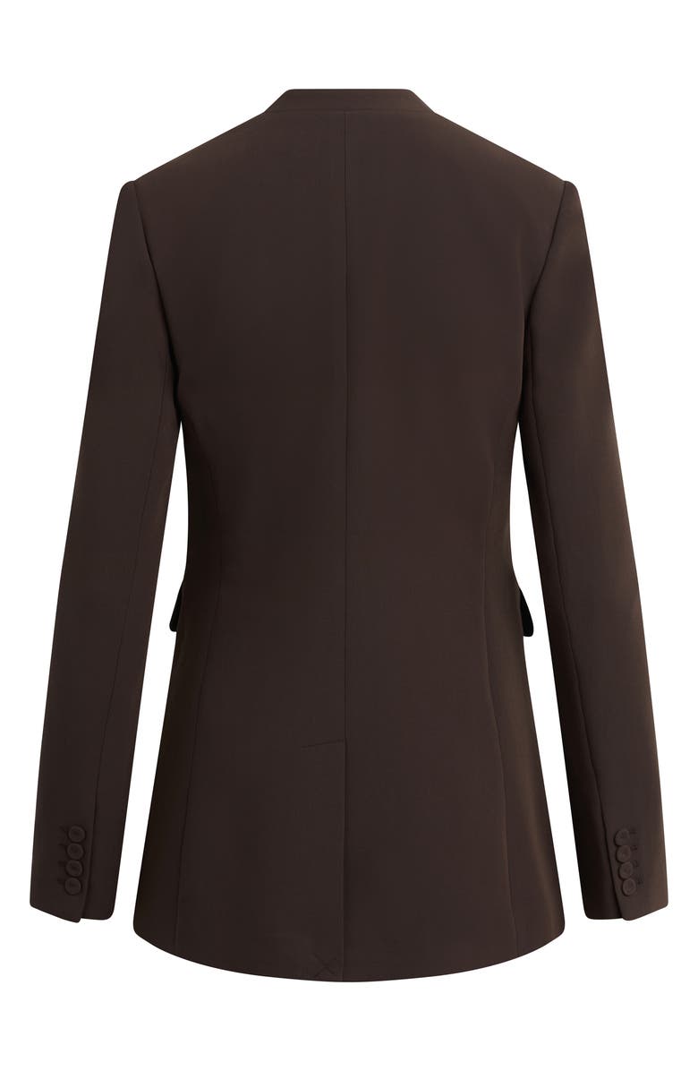 Favorite Daughter The Celeste Double Breasted Blazer, Alternate, color, Espresso