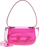 DIESEL® 1DR Logo Clear Shoulder Bag
