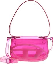 DIESEL® 1DR Logo Clear Shoulder Bag