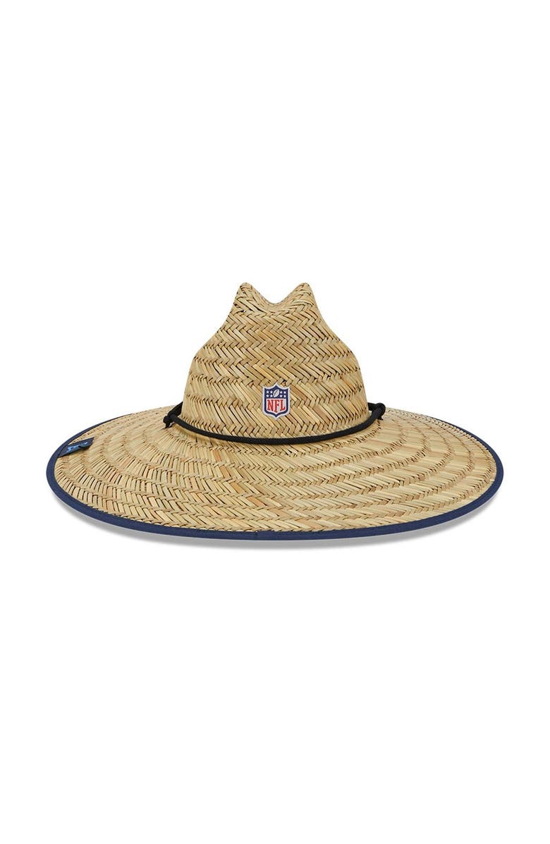 New Era Men's New Era Natural Tennessee Titans NFL Training Camp Official Straw Lifeguard Hat, Alternate, color, 