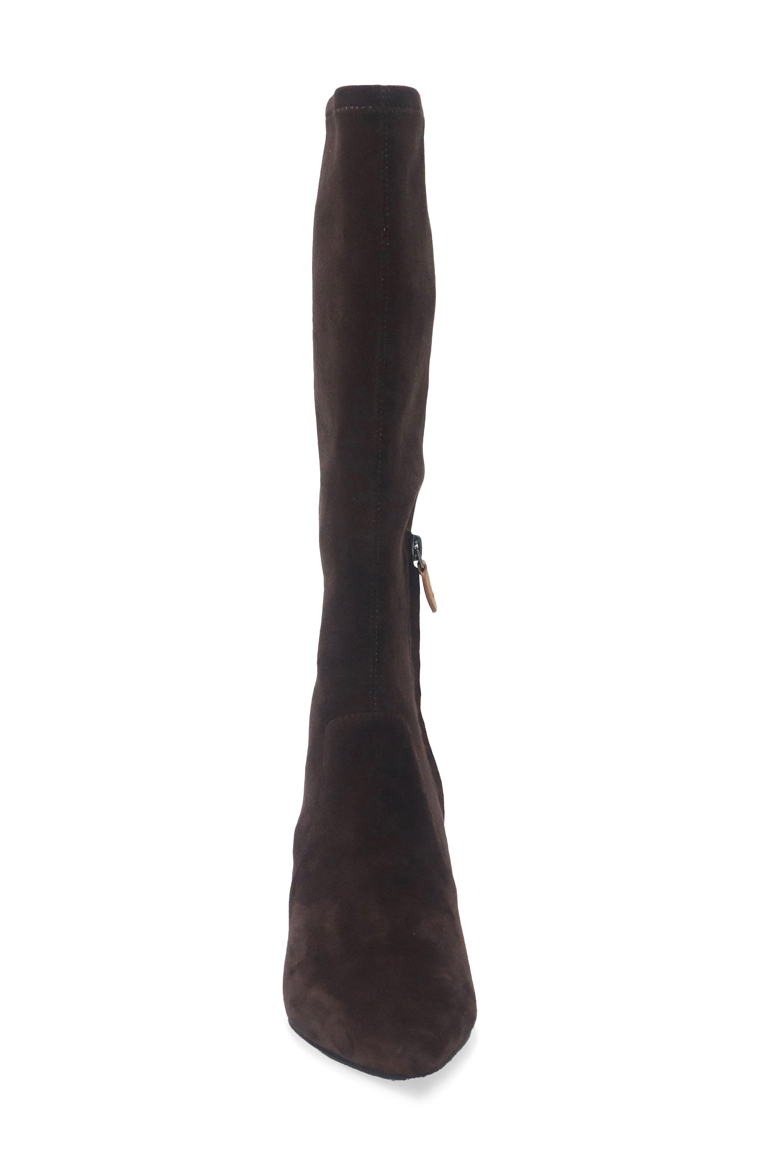 Gallway Stretch Boot, Alternate, color, CHOCOLATE SUEDE