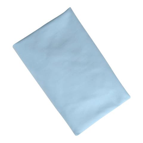 Standard Compact Crib Sheet - Blue - Set of 4