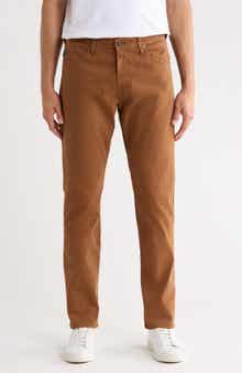 AG Everett Stretch Sateen Slim Straight Pants