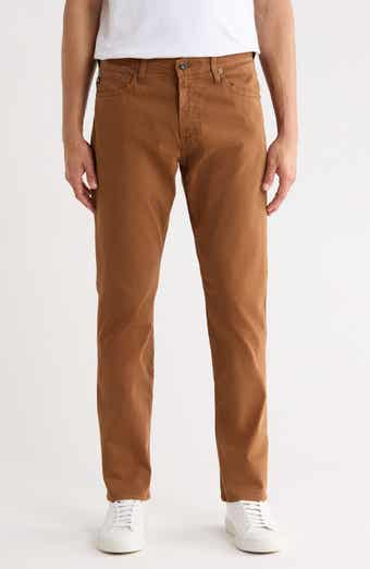 AG Everett Stretch Sateen Slim Straight Pants