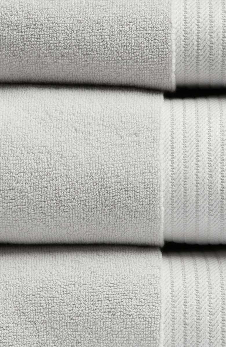 Nordstrom 4-Piece Luxury Bath Towel & Hand Towel Set $136 Value, Alternate, color, Grey Vapor