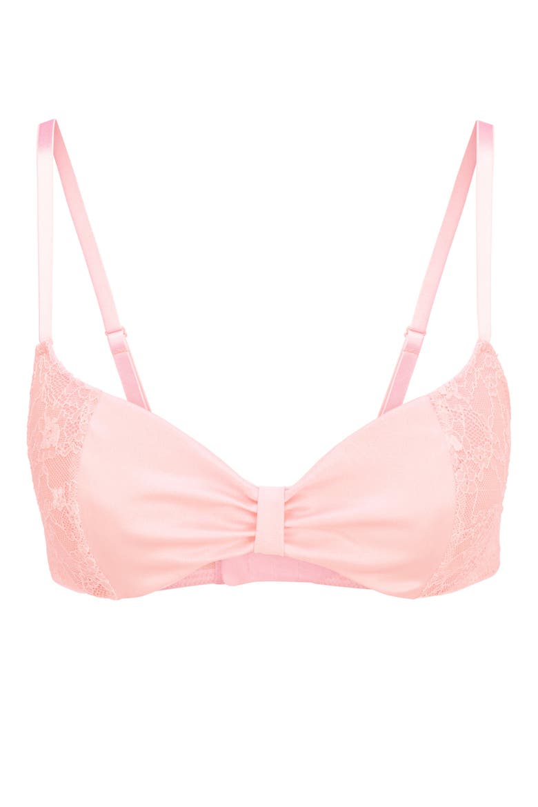 Eira Push Up Demi Bra, Alternate, color, Light pink