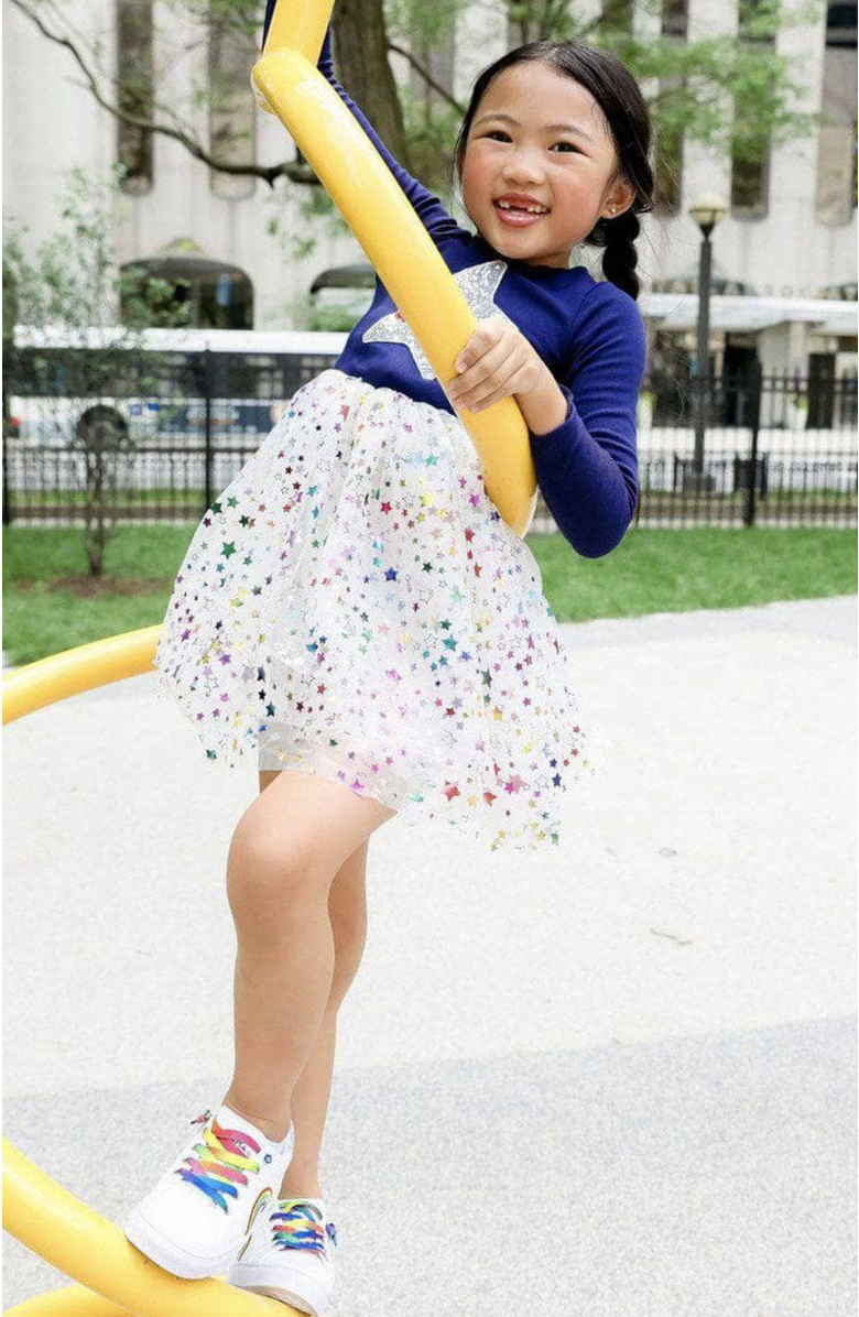 Lola + The Boys Shining Star Fairydust Tutu Dress, Alternate, color,