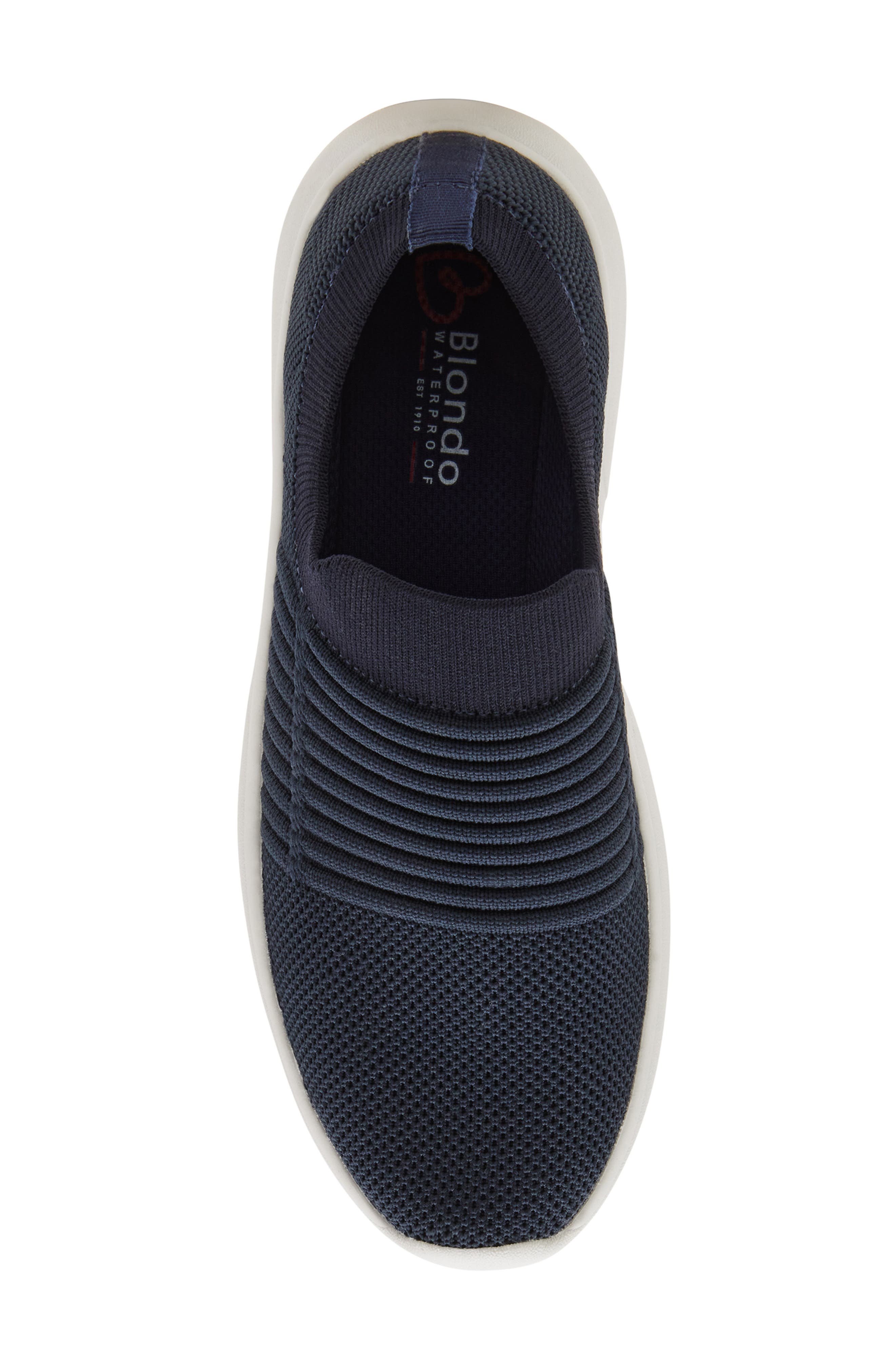 Karen Waterproof Slip-On Sneaker, Alternate, color, NAVY MULTI