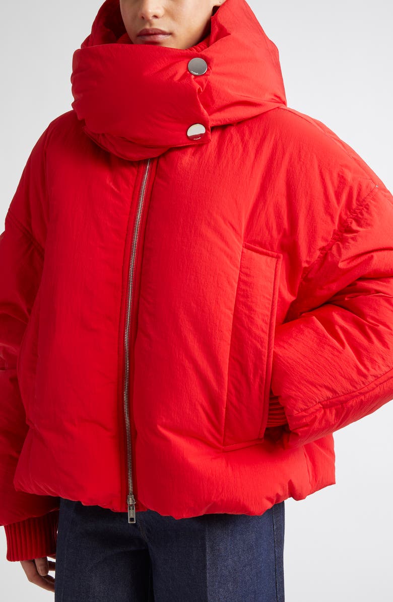 SPORTMAX Glizia Down Puffer Jacket, Alternate, color, Red