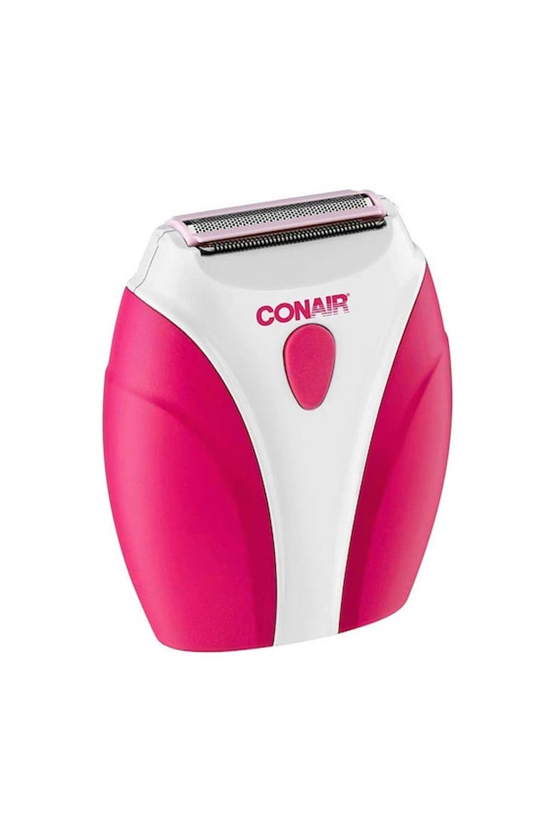 Battery Operated Wet or Dry Dual Trimmer Foil Shaver, Alternate, color, Pink