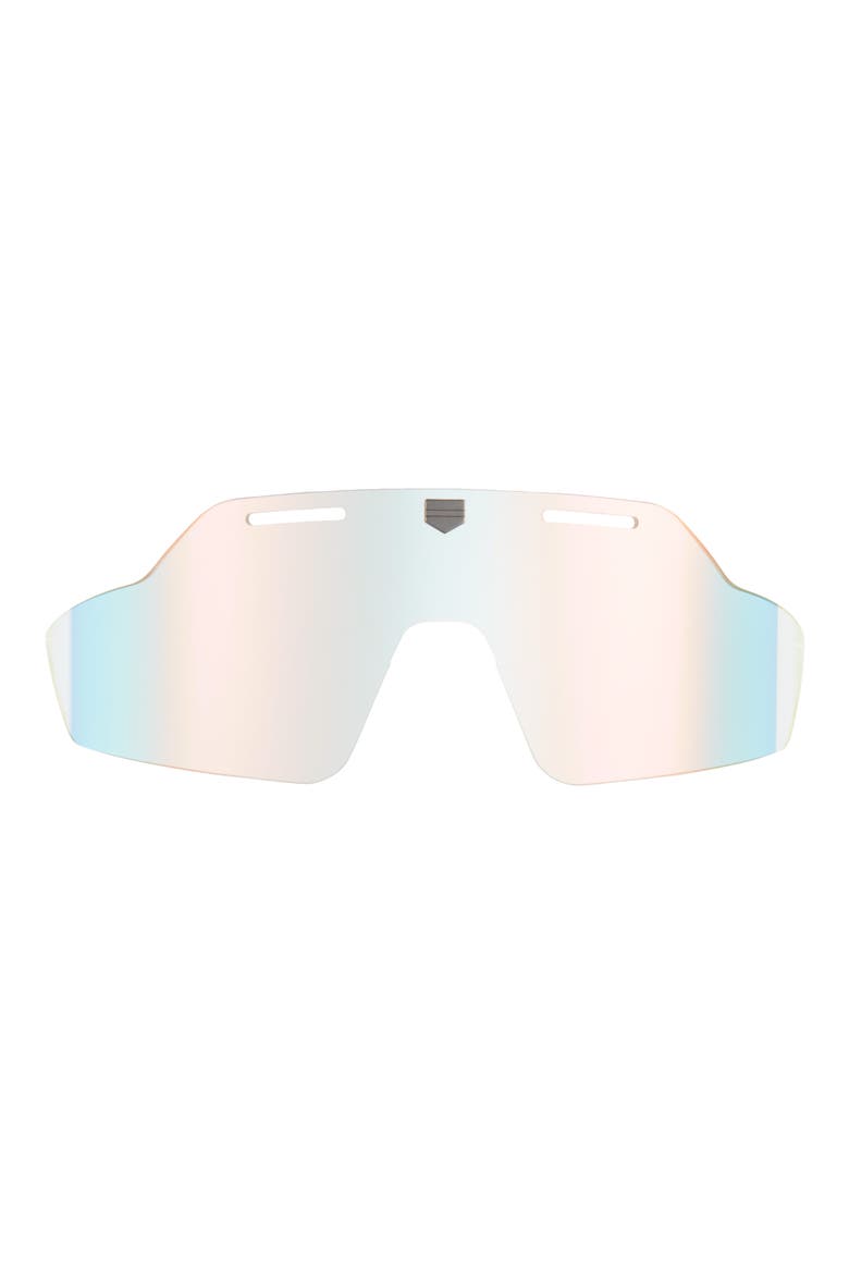 Shield Pro 228mm Sport Sunglasses, Alternate, color, MATTE BLACK / BORDEAUX MIRROR