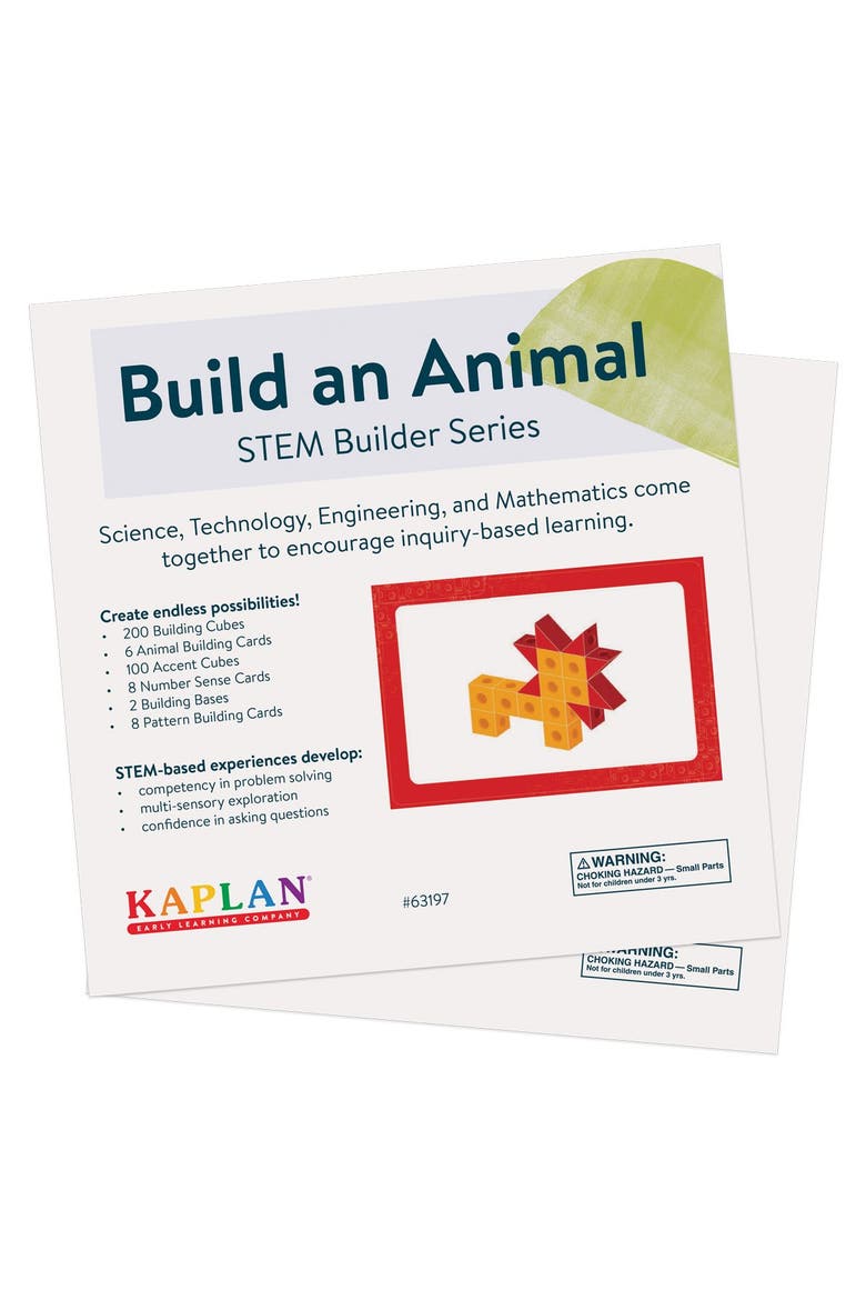 STEM Builder Series Build an Animal, Alternate, color, Multicolor