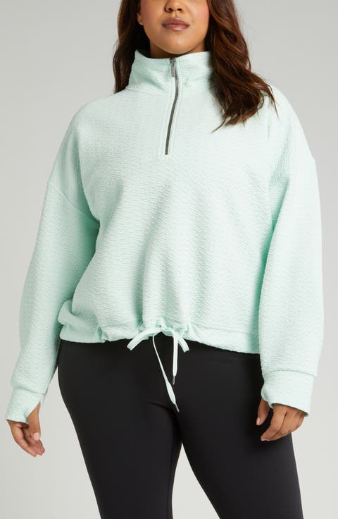 Revive Half Zip Pullover Sweatshirt