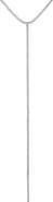 BY ADINA EDEN CZ Tennis Lariat Necklace