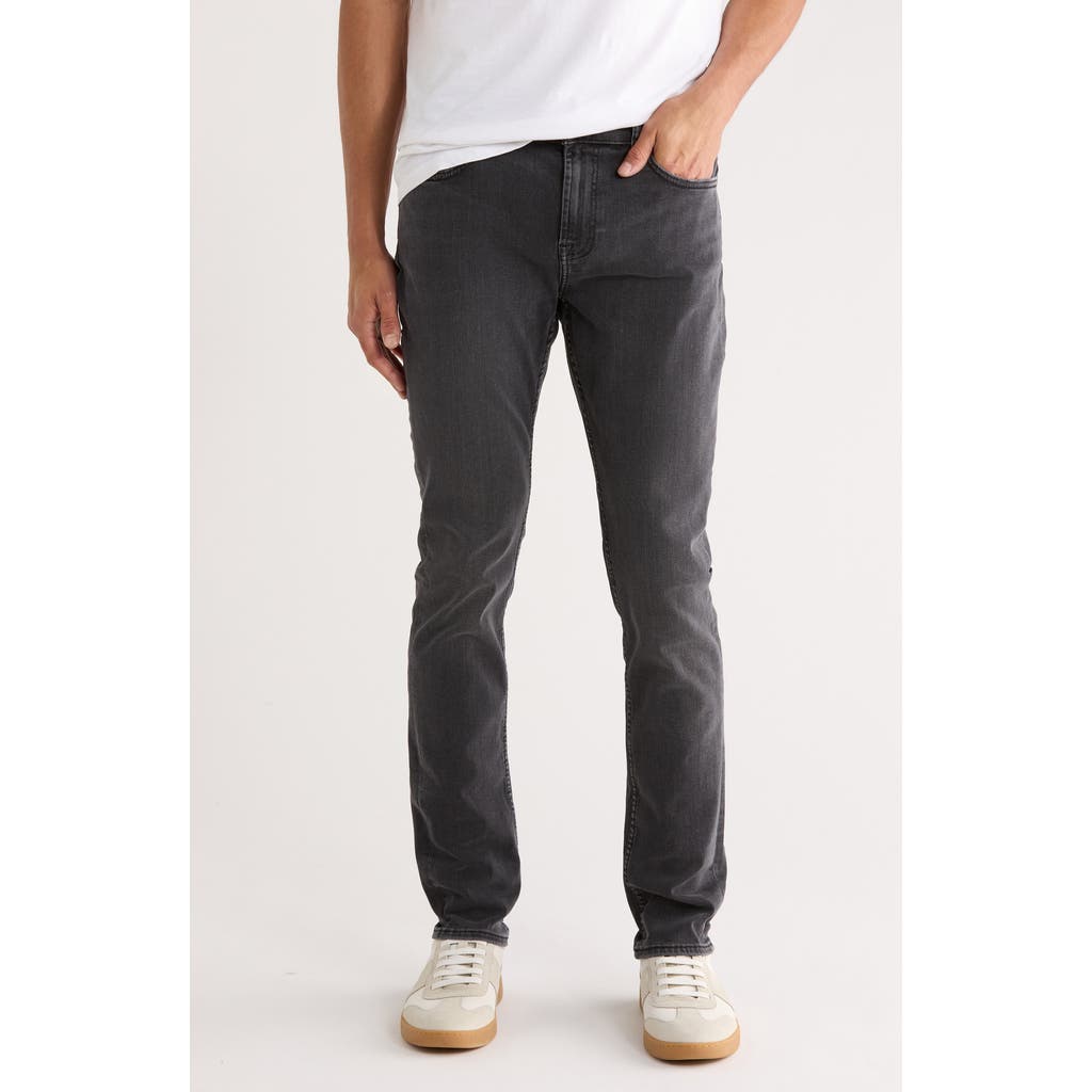 7 For All Mankind Paxtyn Skinny Leg Jeans In Black