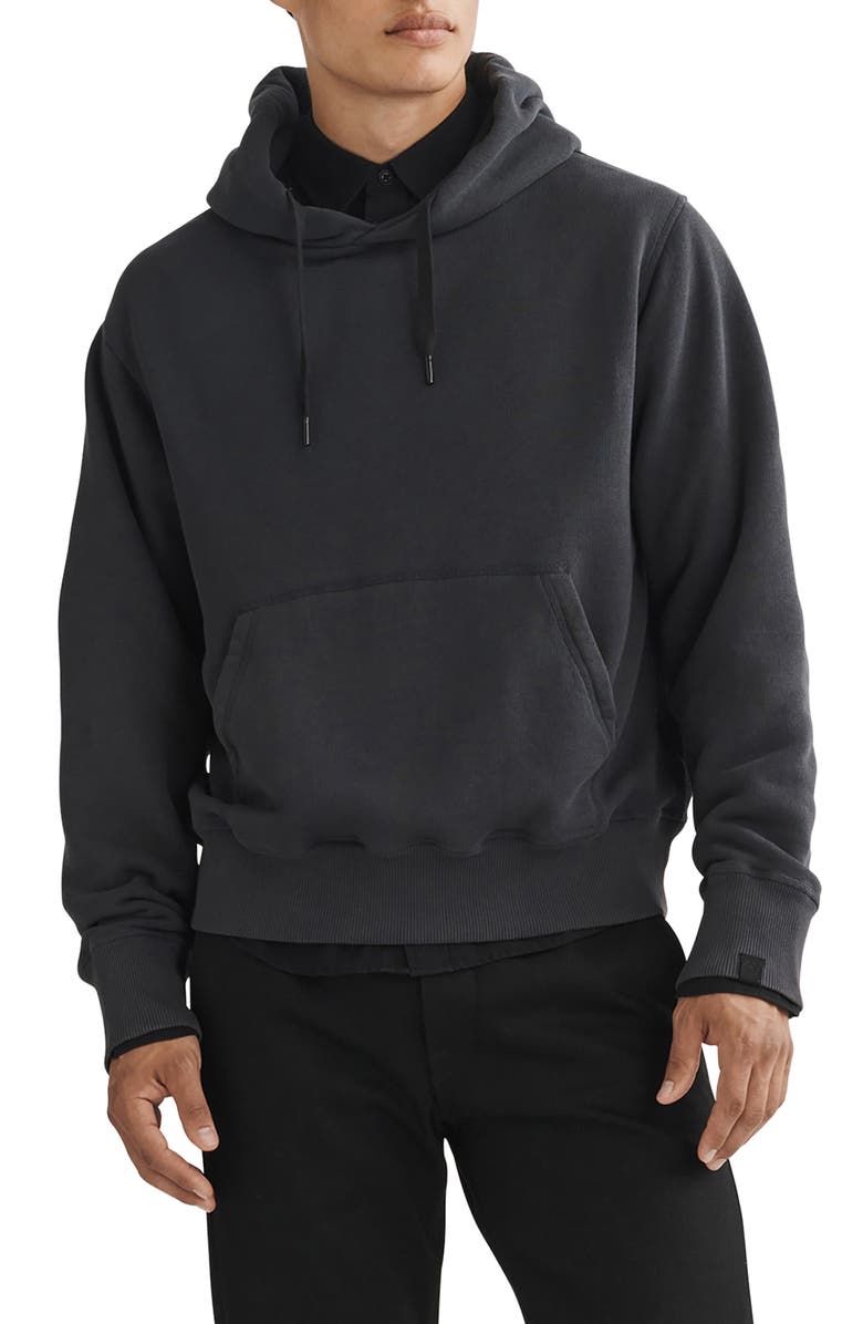 rag & bone Damon Hoodie Sweatshirt, Main, color, 