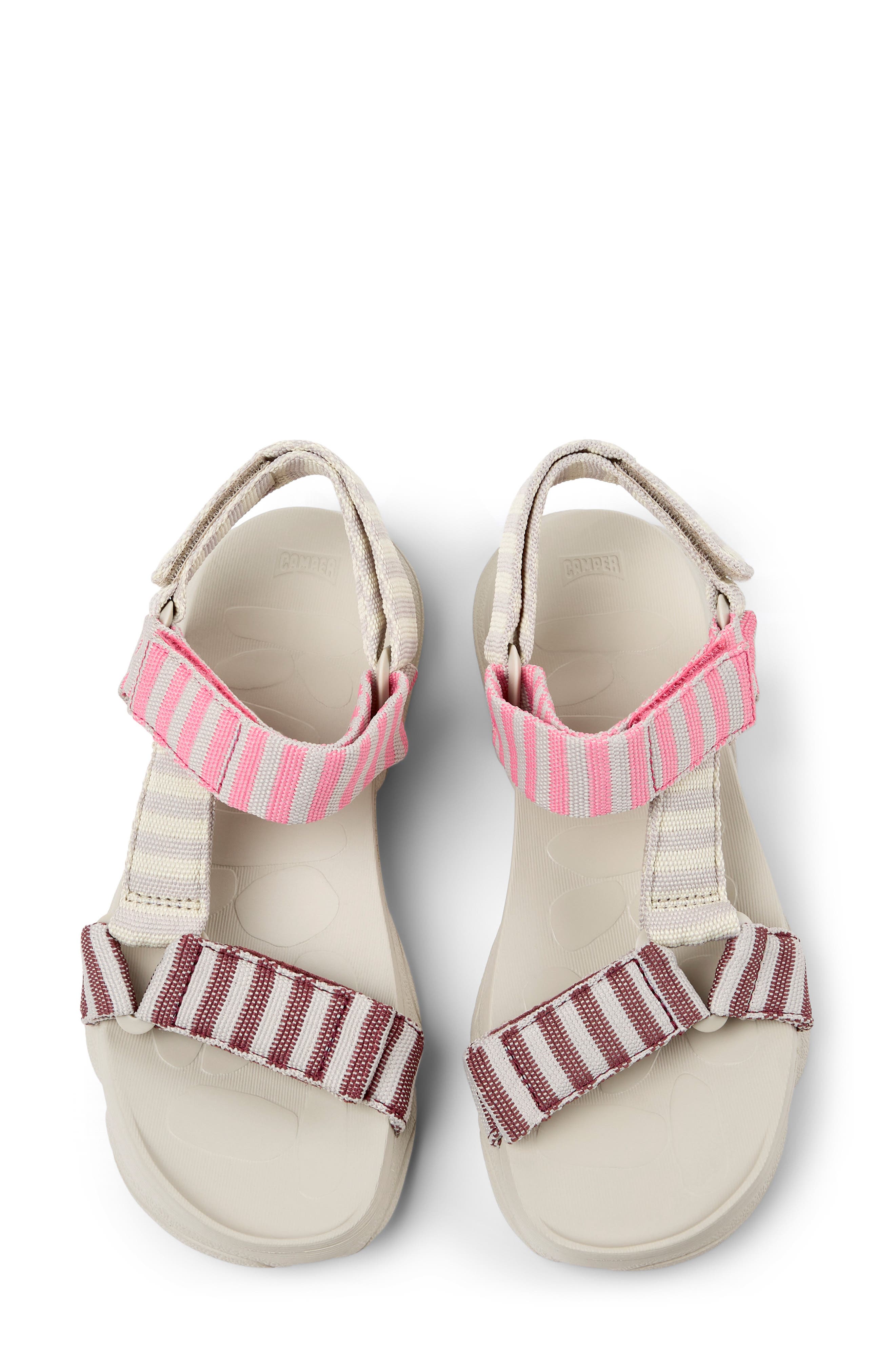 Camper Karst Sandal, Alternate, color, Multi - Pink