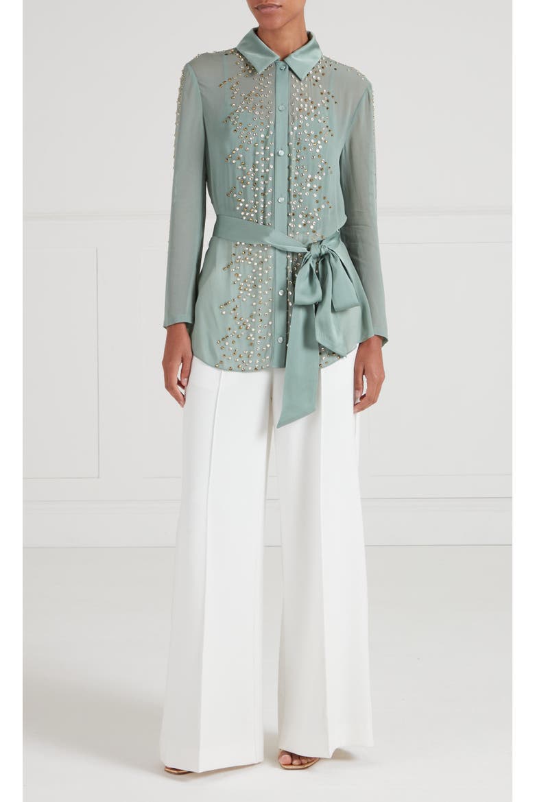 Oberon Shirt, Alternate, color, Jade Green