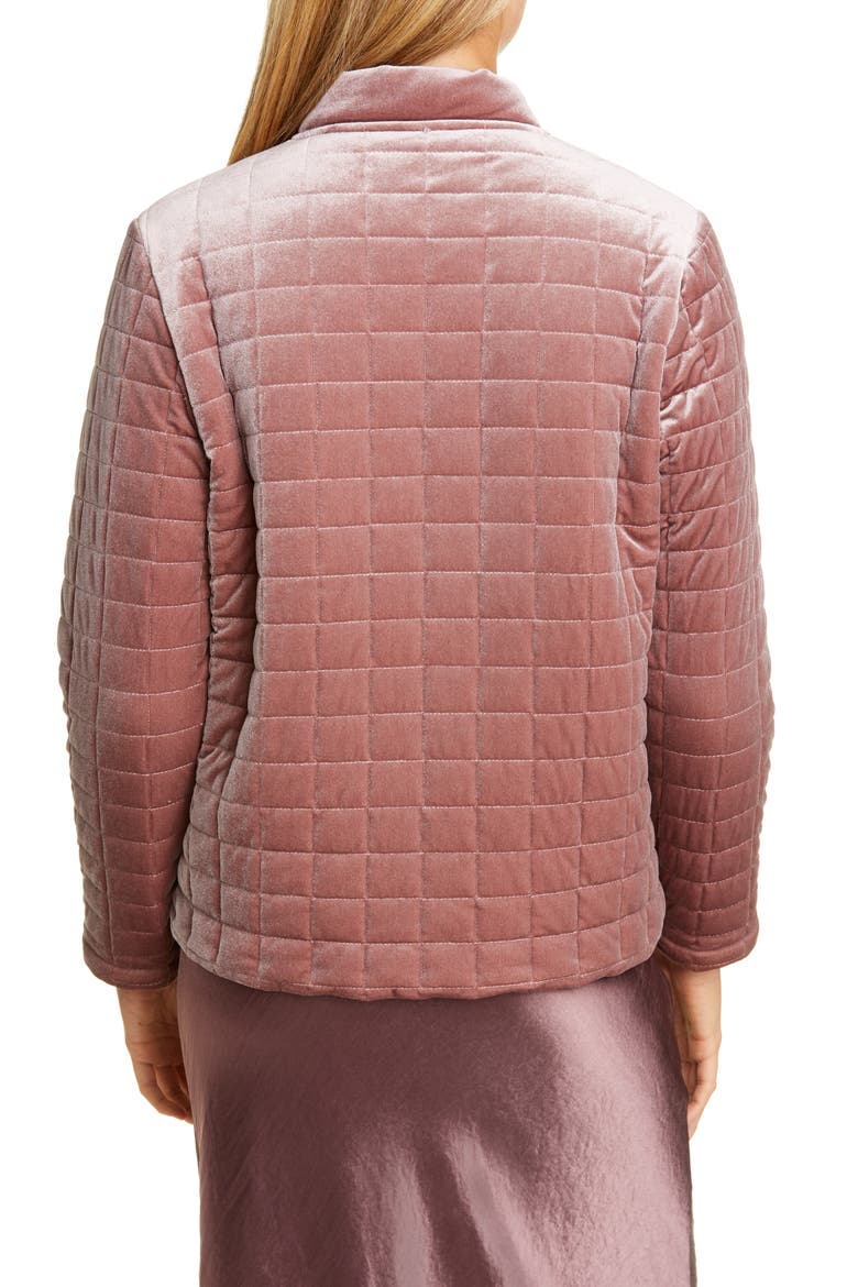 Addurre Quilted Jacket, Alternate, color, ANTIQUE ROSE
