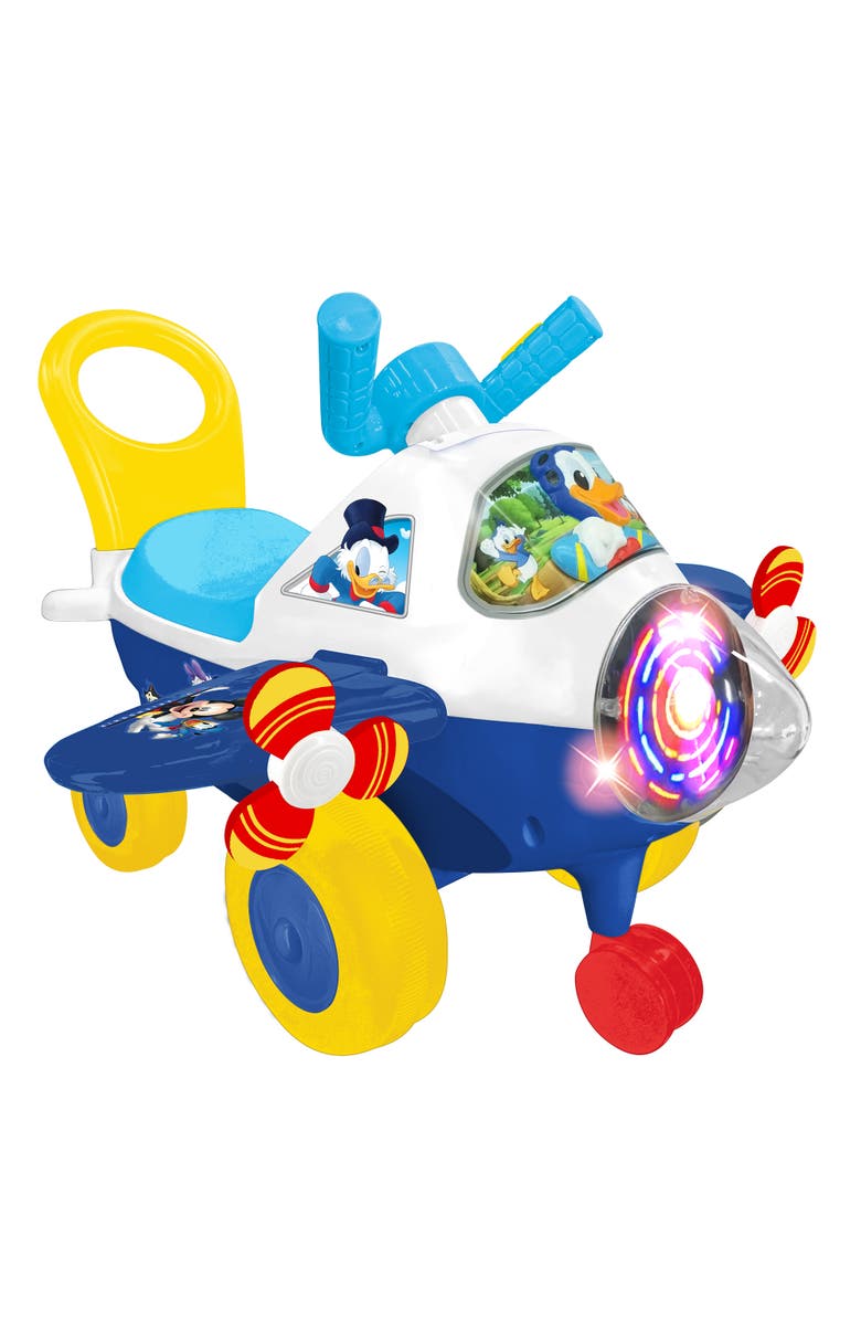 Kiddieland Activity Plane Donald Duck Disney, 12Mo+, Alternate, color, Multicolored