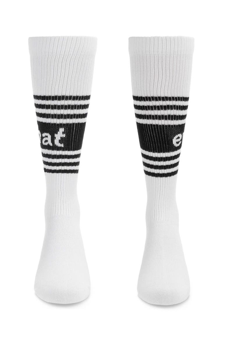 Whatever Knee High Socks, Alternate, color, White