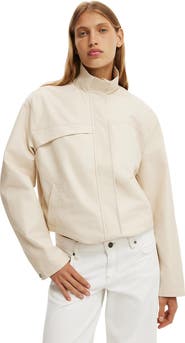 Cotton On Women's Arlo Funnel Neck Jacket
