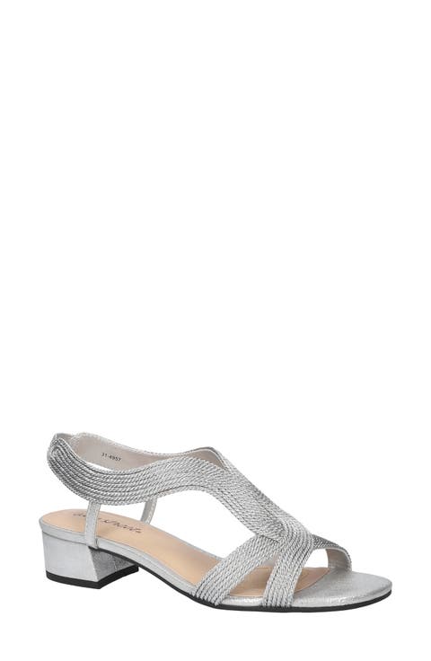 Festival Block Heel Slingback Sandal (Women)