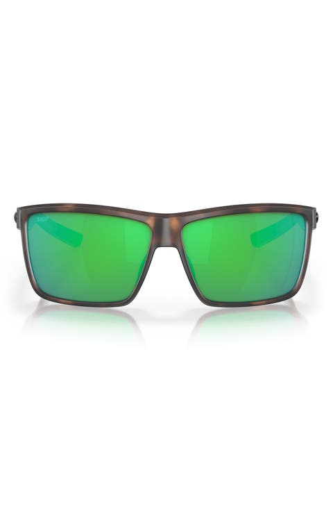 Rinconcito 60mm Polarized Rectangular Sunglasses