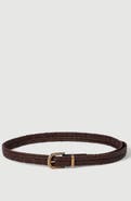 Brunello Cucinelli Stretch braided leather belt