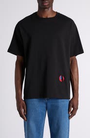 Bottega Veneta Face Embroidered Cotton Jersey T-Shirt