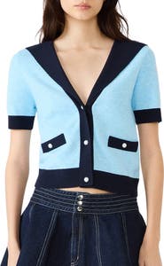 Steve Madden Aden Crop Sailor Sweater