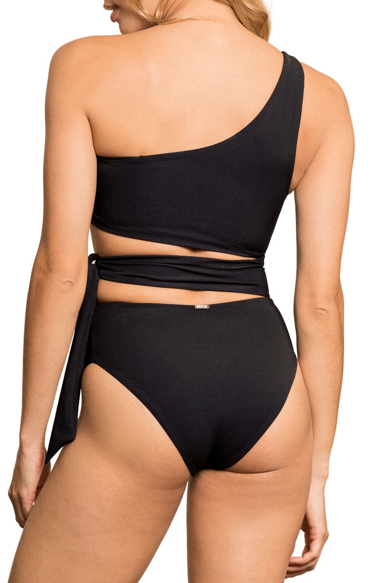 Maaji Midnight Reversible One-Piece Swimsuit, Alternate, color, 