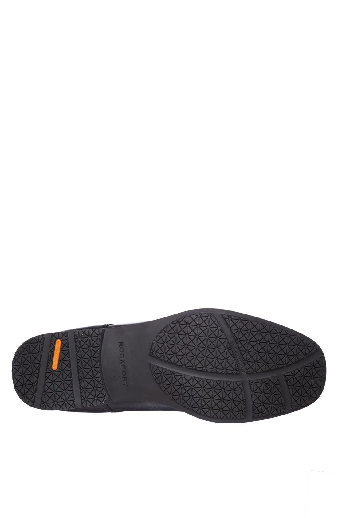 'Essential Details' Waterproof Cap Toe Derby, Alternate, color, BLACK
