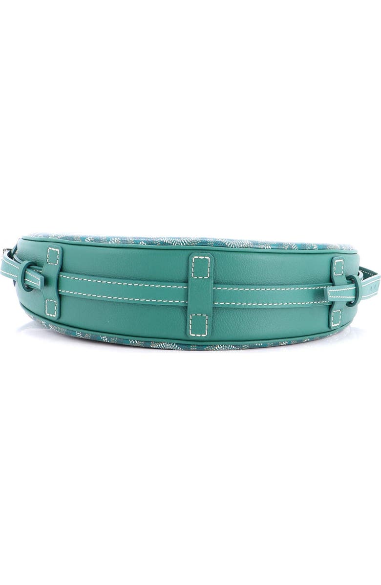 Pre-Owned Goyard Hirondelle Shoulder Bag Coated Canvas and Leather, Alternate, color, Green