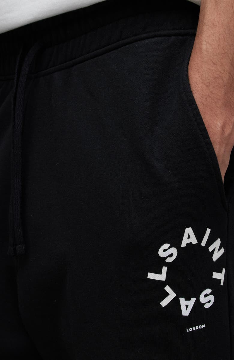 AllSaints Tierra Logo Graphic Joggers, Alternate, color, 