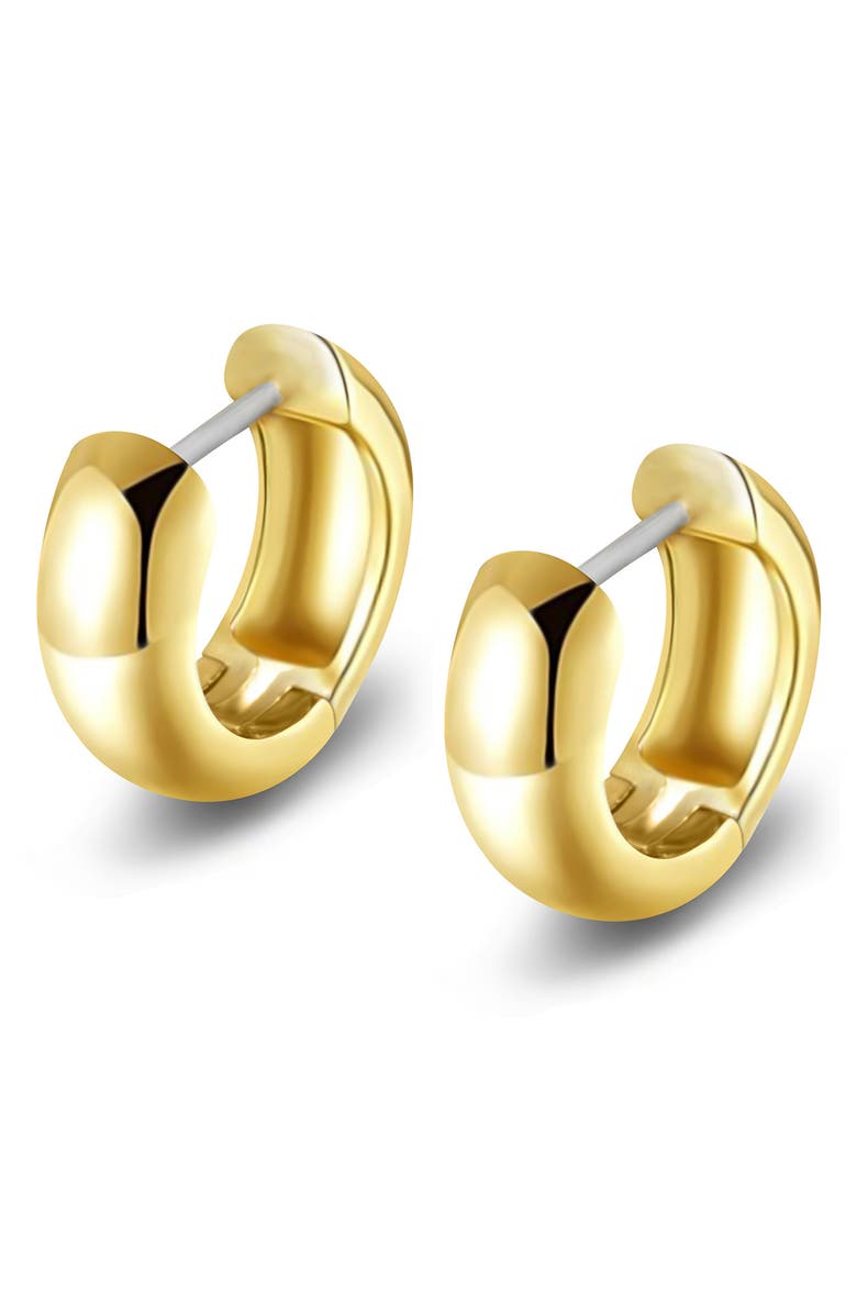 ES JEWELRY Wide Huggie Hoop Earrings, Alternate, color, 