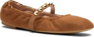 Stuart Weitzman Goldie Stud Ballet Flat