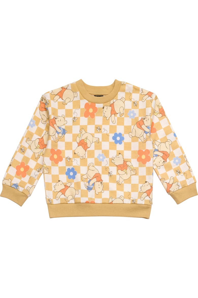 Winnie the Pooh 2-Piece Sweatshirt and Shorts Set, Alternate, color, Tan Winnie the Pooh