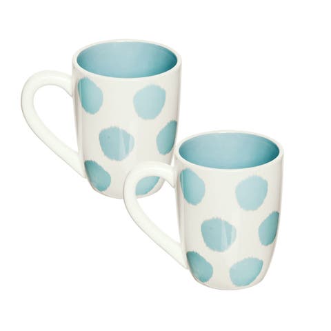 Surf Dot Mug, Set of 2 20 oz