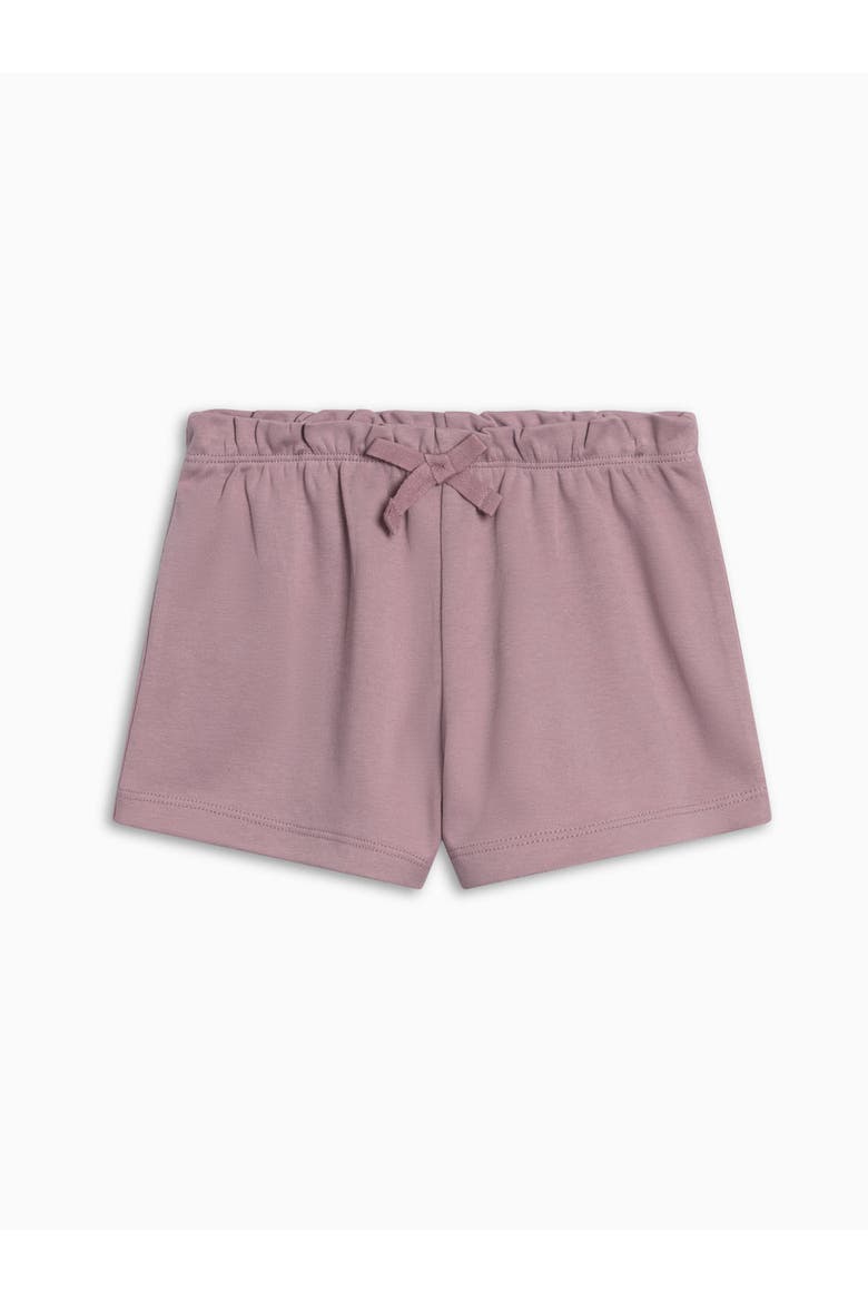 Organic Fay Ruffle Shorts, Alternate, color, Fog
