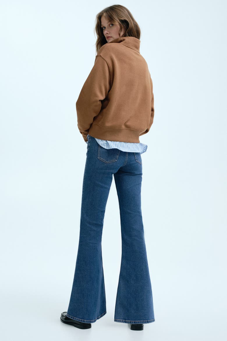 Flared High Jeans, Alternate, color, Denim blue
