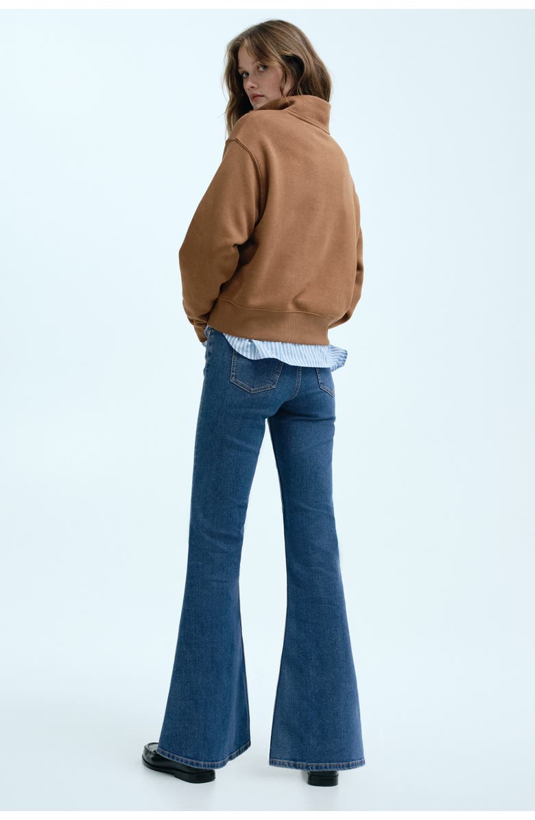 H&M Flared High Jeans, Alternate, color, 