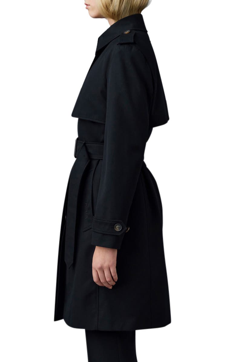 Mackage Winn 3-in-1 Insulated Trench Coat, Alternate, color, Black