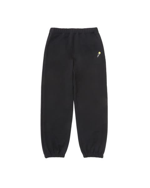 Floral Embroidered Sweatpants