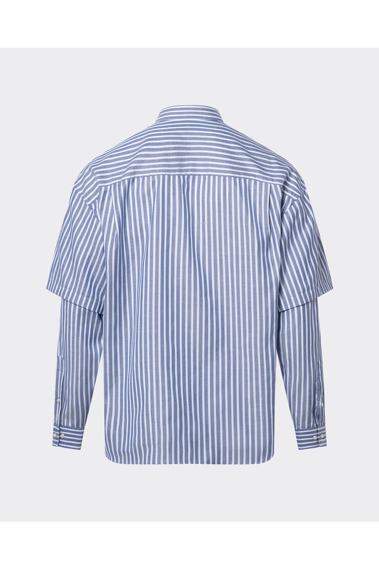 Double Sleeve Button Down Shirt, Alternate, color, Office Shelby