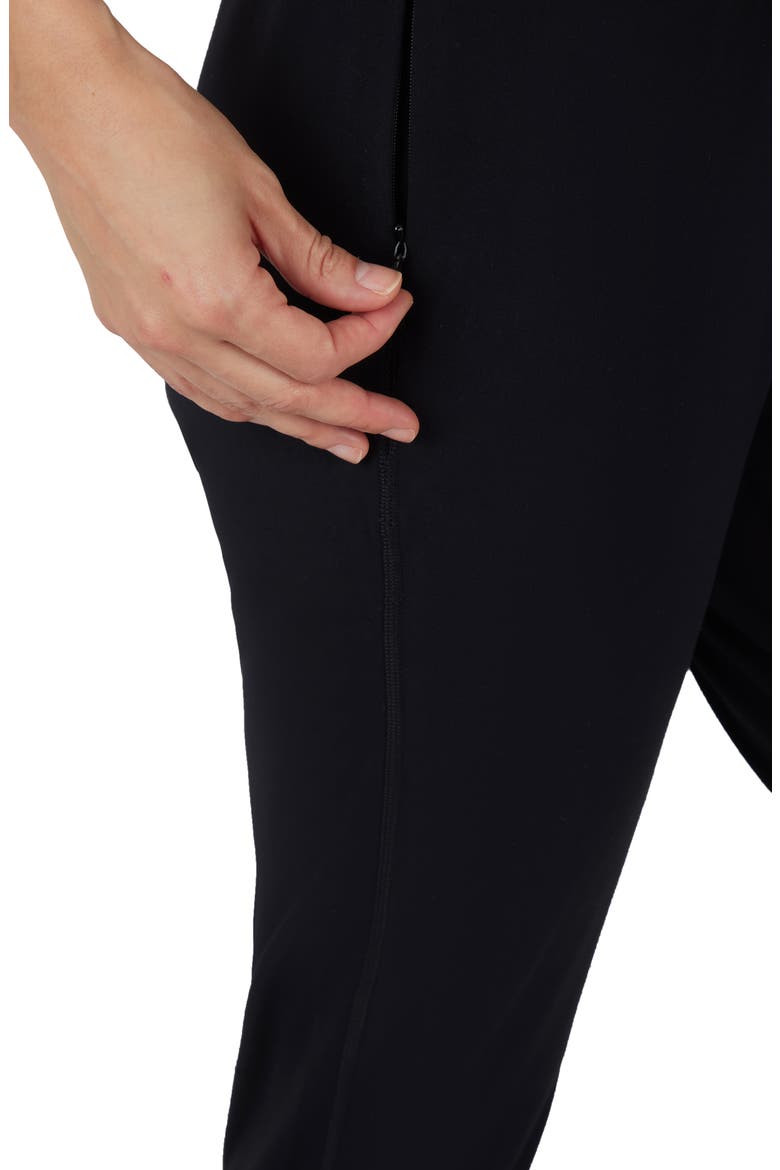 Lux Emmy Jumpsuit, Alternate, color, BLACK