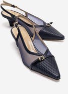 Prologue Shoes Laviera Mesh Slingback Pump
