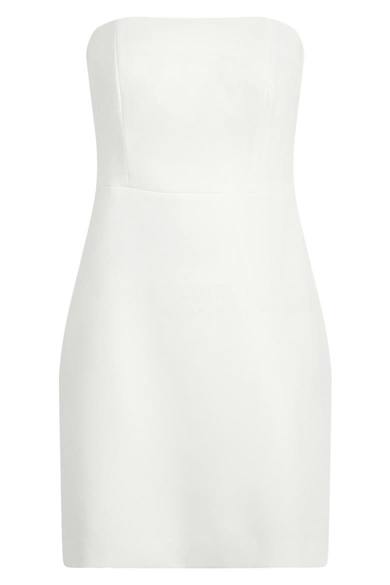 The Willow Strapless Minidress, Alternate, color, IVORY